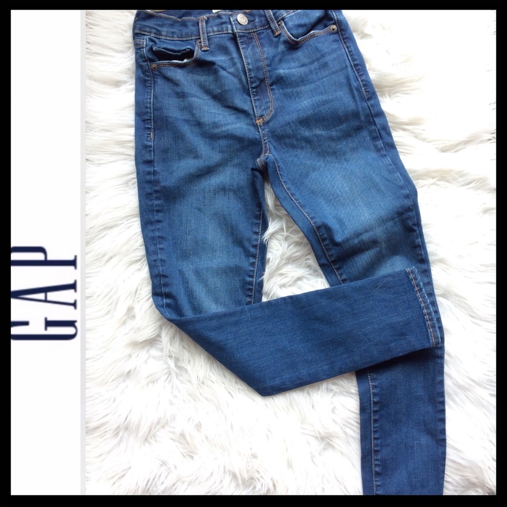 Gap True Skinny Super High Rise Jeans